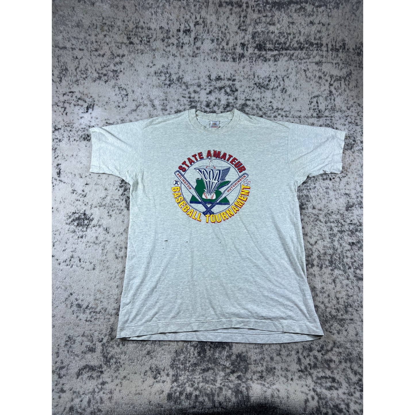 Vintage 1994 Baseball Graphic T-shirt - XL