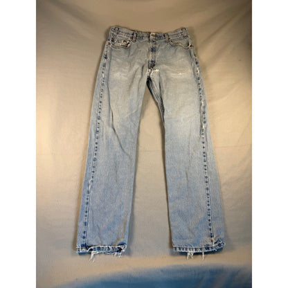 Levi's 505 Distressed Jeans - 36x34