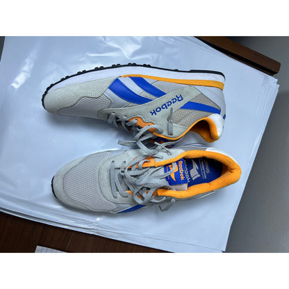 Reebok Royal Tempo Sneakers - 10.5 Light Solid Grey Blue Fire Spark Suede