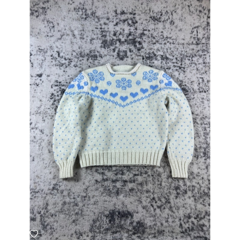Vintage Handknitted Sweater - XS