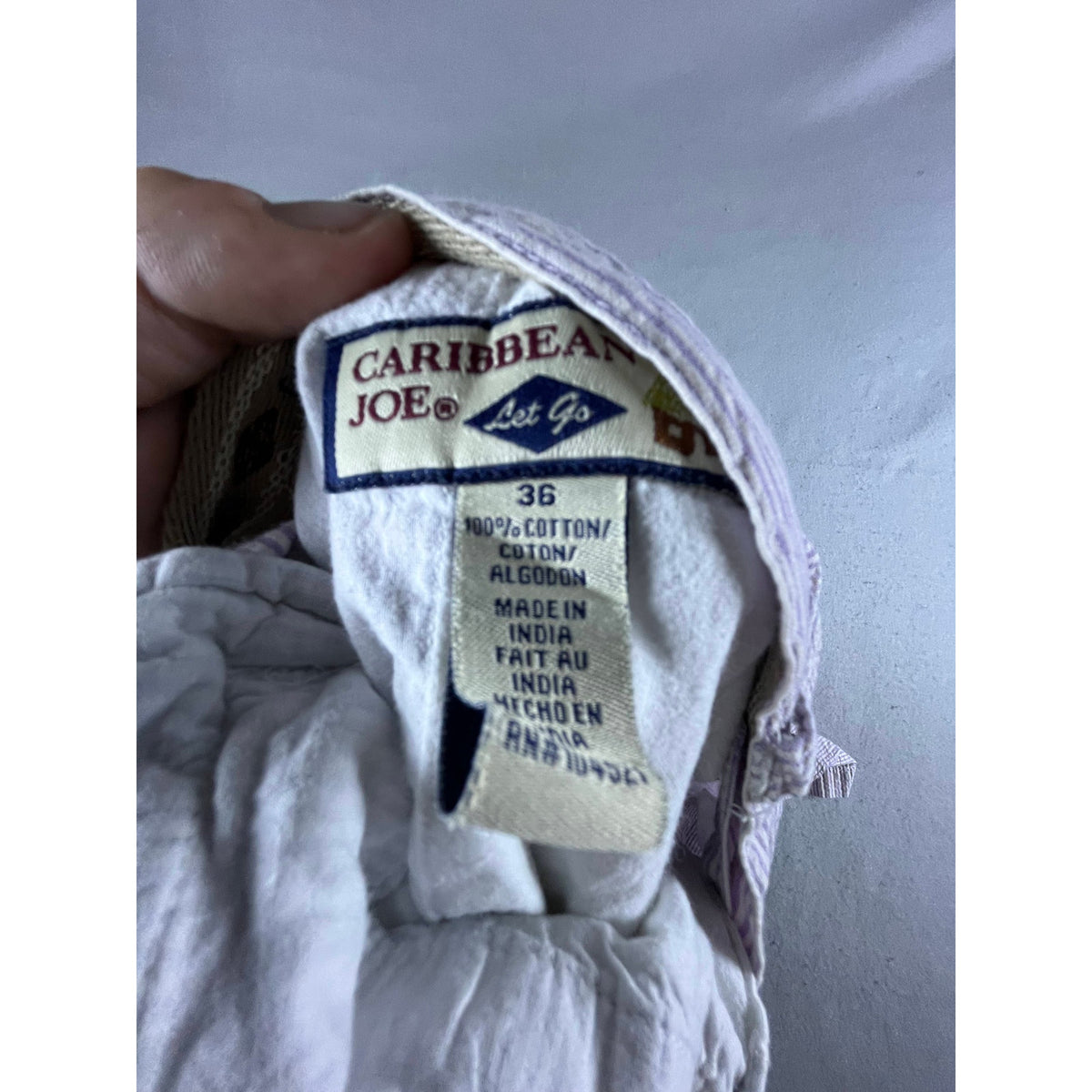Caribbean Joe Seersucker Shorts - 36