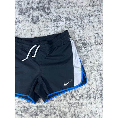 VTG Nike Black Swoosh Shorts Adult Small Y2K Running Athletic