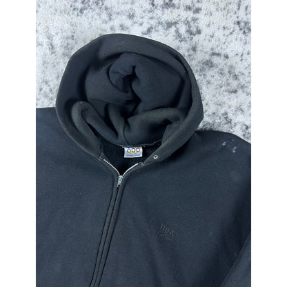 Vintage USA Olympics Full Zip Hoodie - M