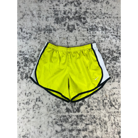 Y2k Nike Yellow Athletic Shorts - L