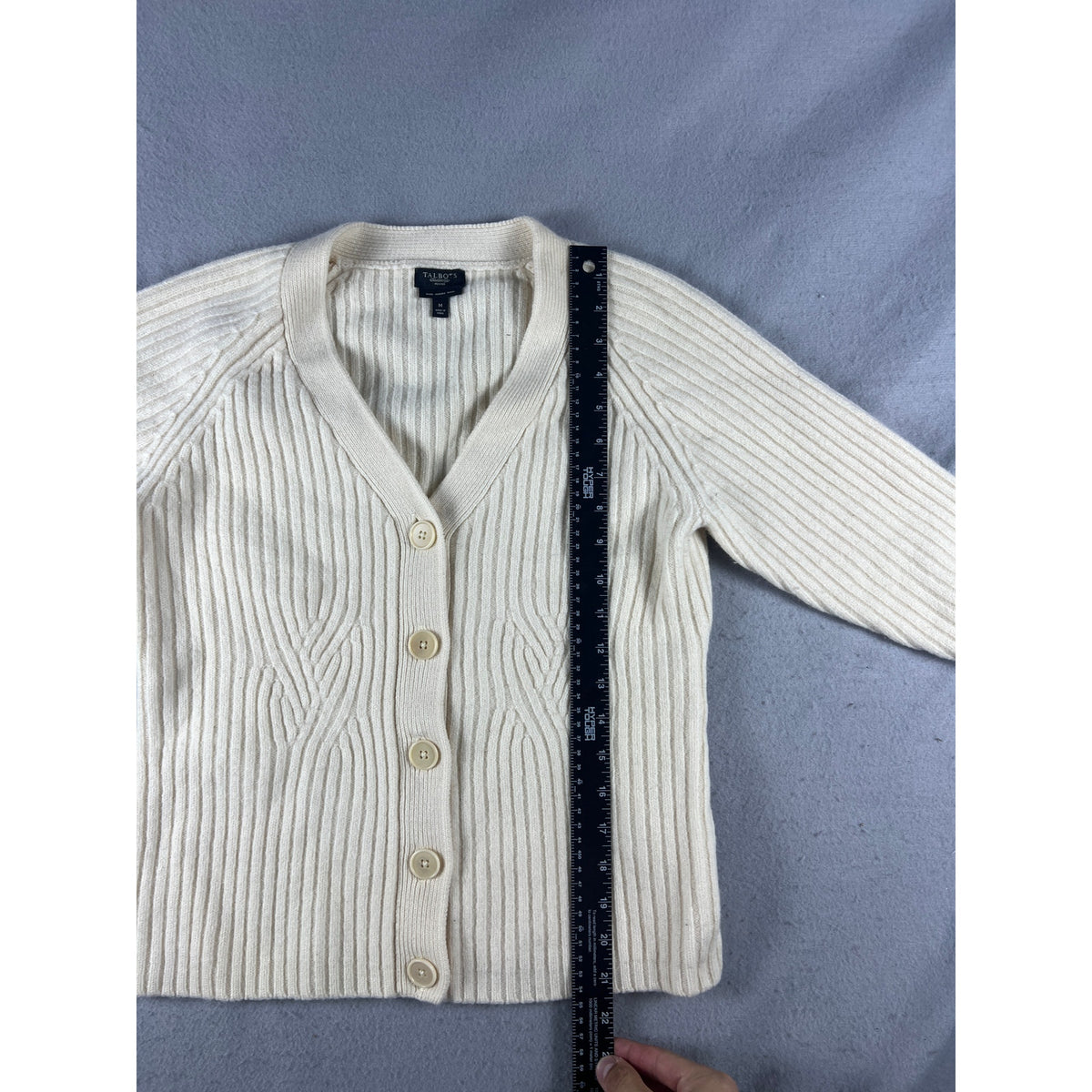 Talbots Merino Wool Cardigan - Petite Medium