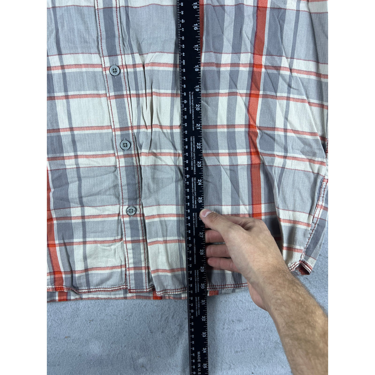 Columbia Flannel Plaid Shirt - XL