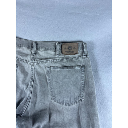 Wrangler Relaxed Fit Washed Denim Jeans - 36x32