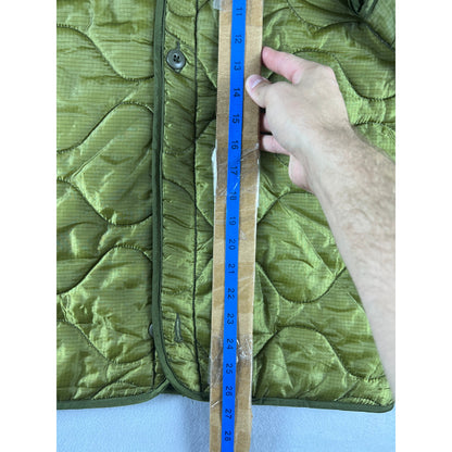 Vintage US Military M-65 Field Jacket Quilted Liner Unisex - S