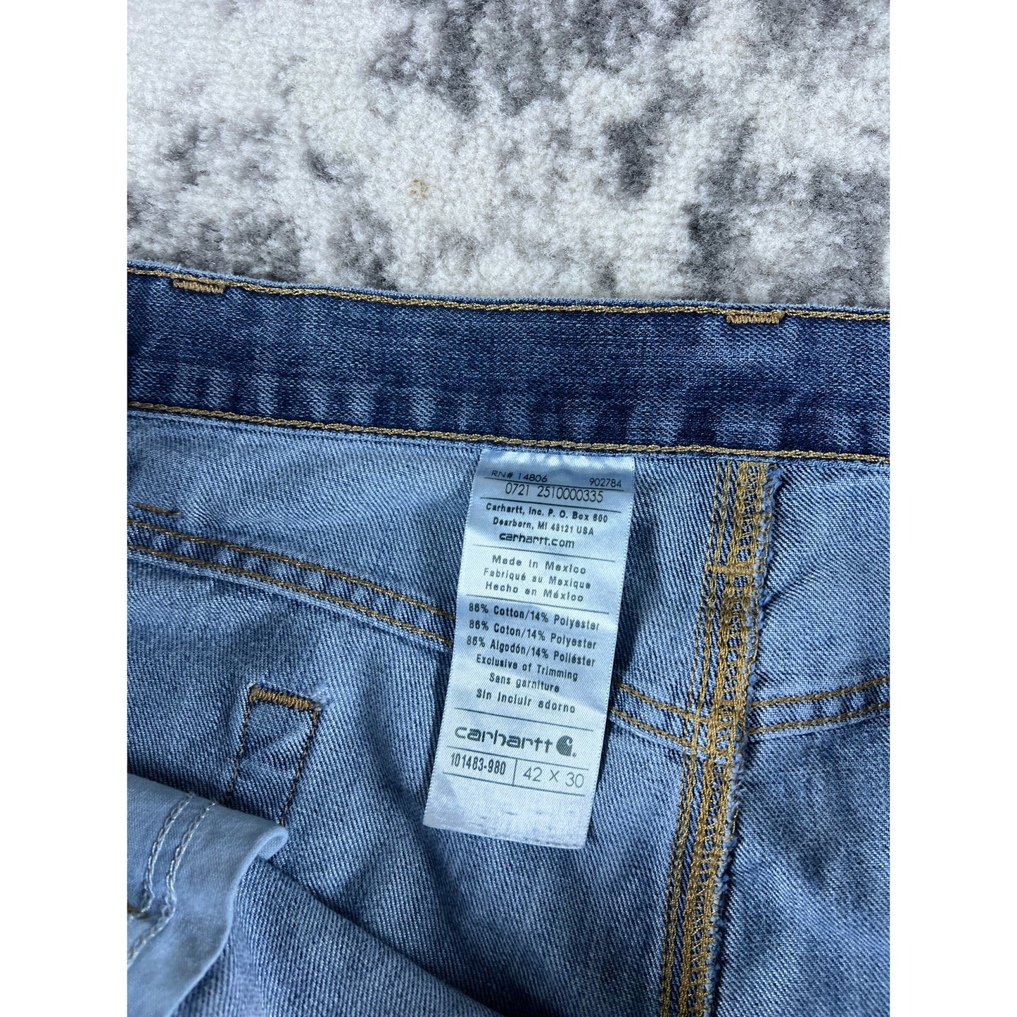 Carhartt Denim Jeans Mens - 42x30