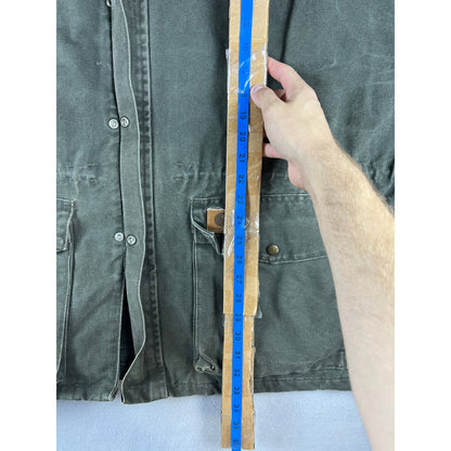 Vintage Carhartt C52 MOS Green Barn Chore Coat - XXL