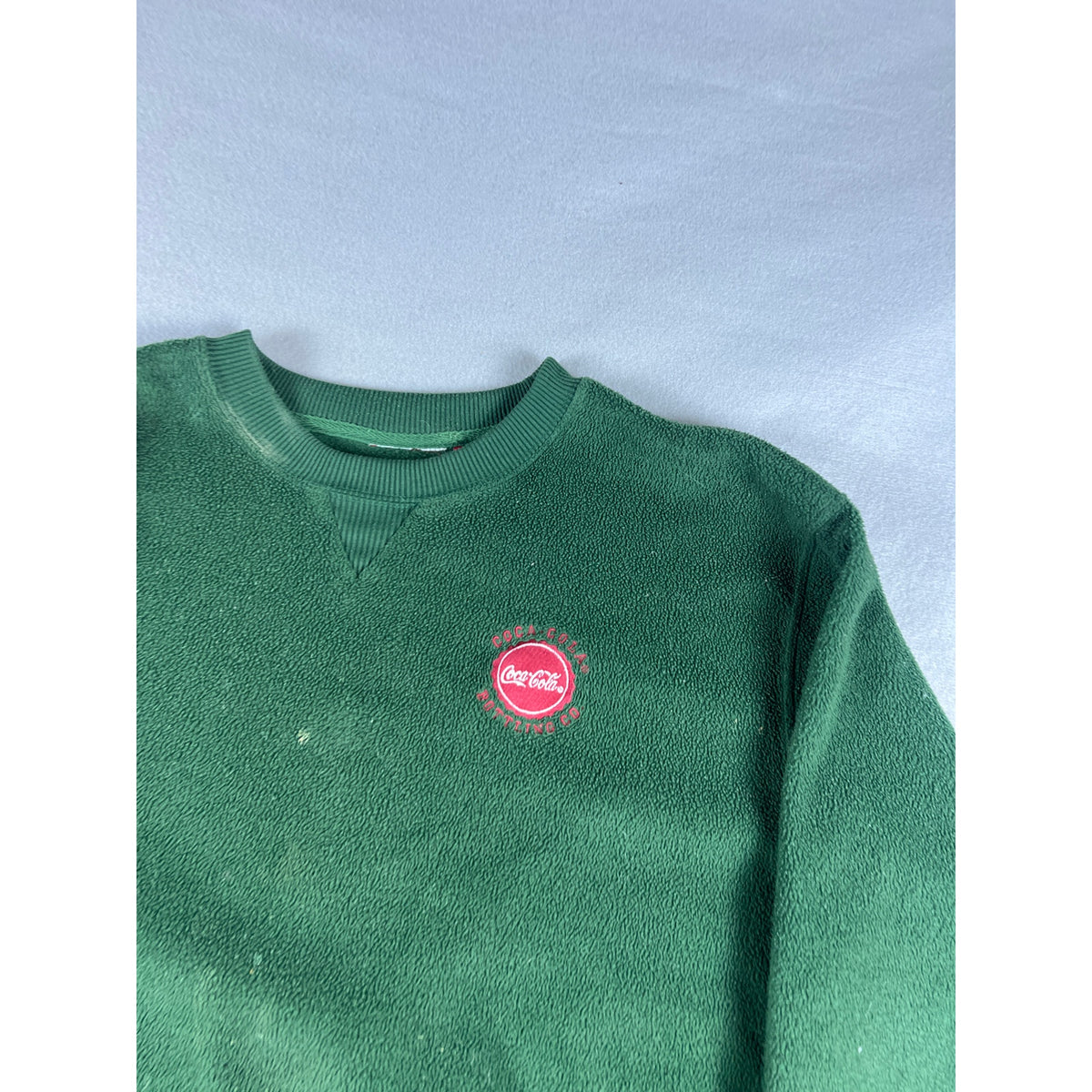 Vintage Coca-Cola Fleece Sweatshirt - L