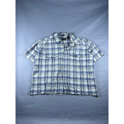 St Johns Bay Broken Crosshatch Shirt - XL