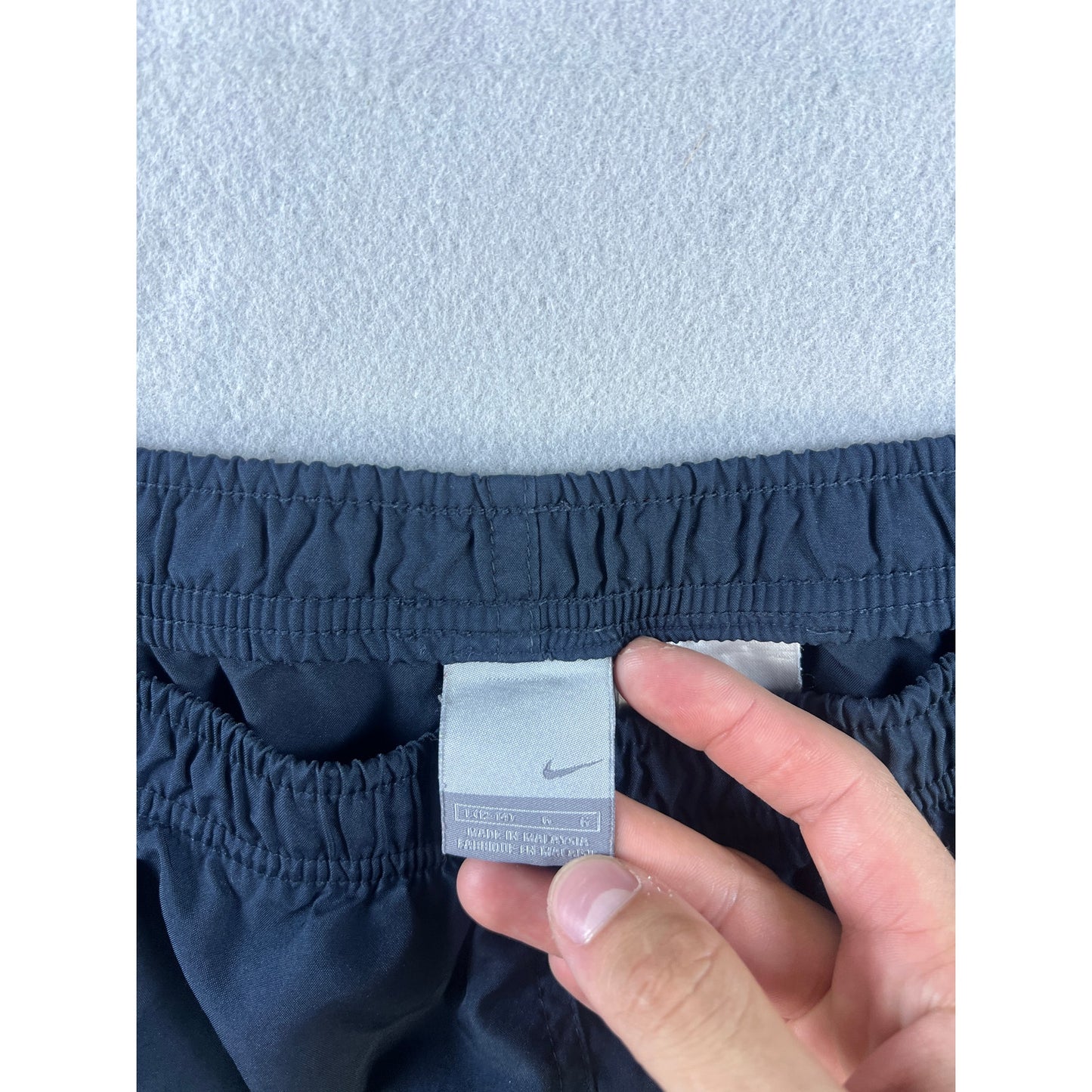 Y2k Navy Blue Nike Shorts - L
