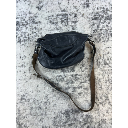 Vintage Black Harley-Davidson Crossbody Shoulder Bag