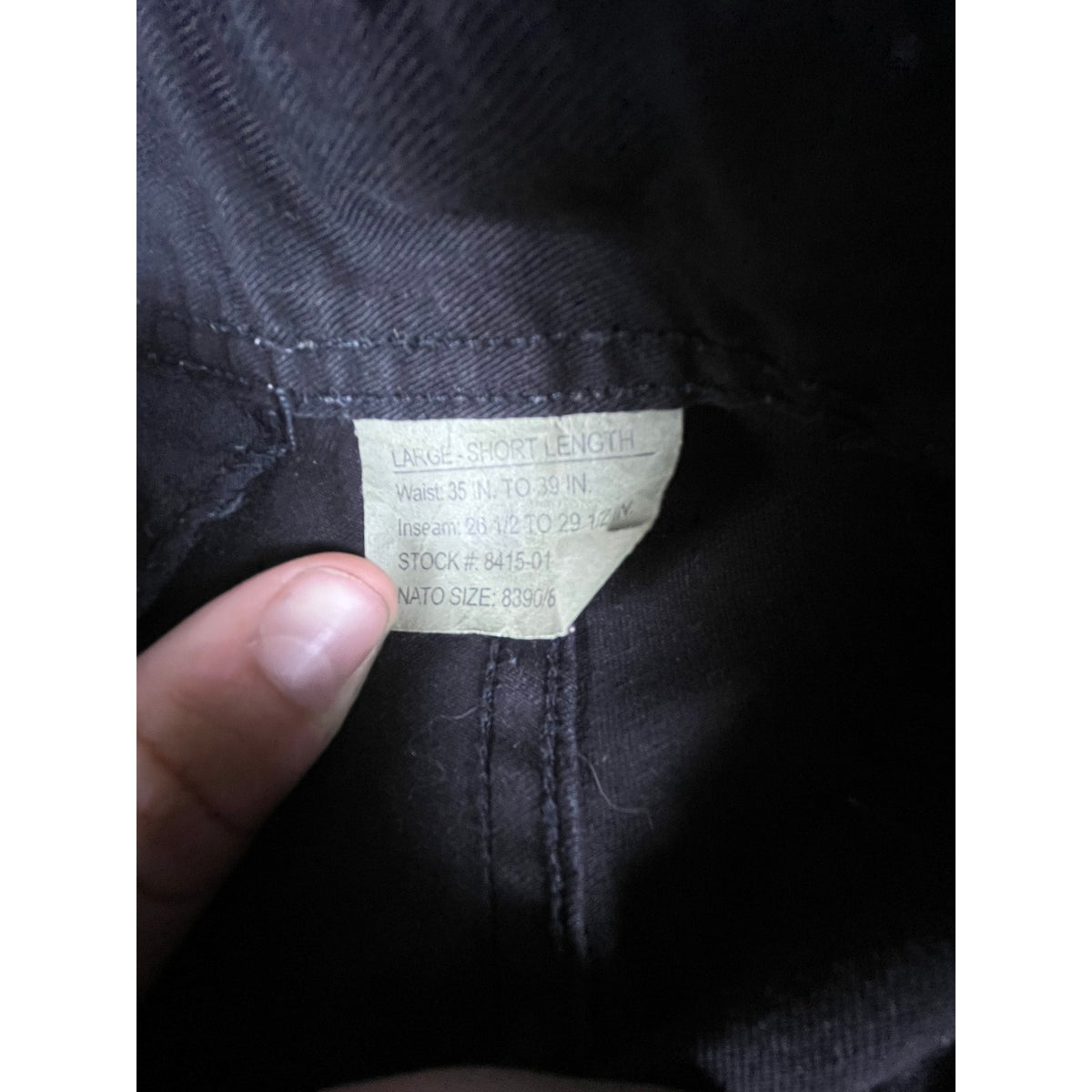US Military BDU Cargo Tactical Pants - L