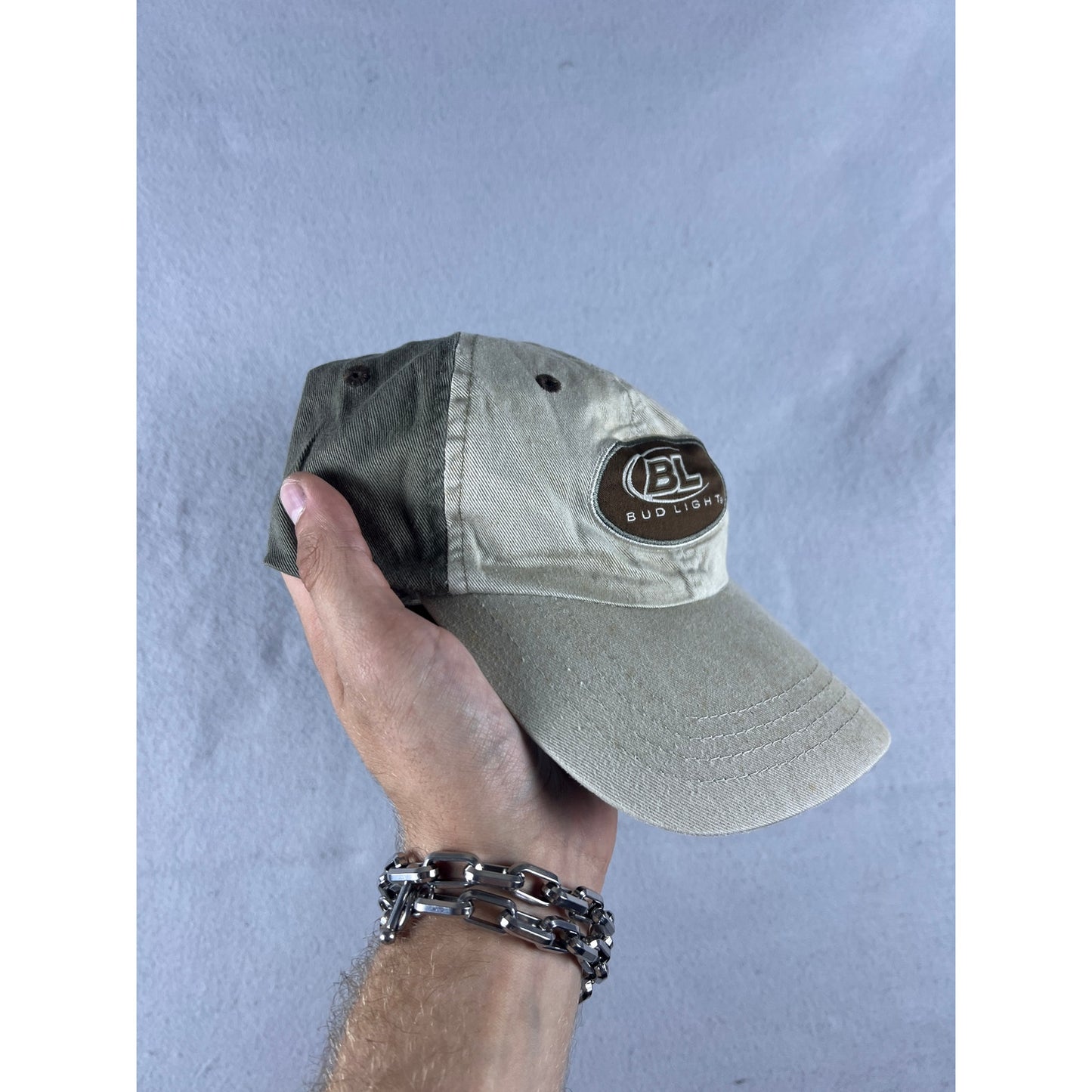 Vintage 2005 Bud Light Hat Y2K Strapback