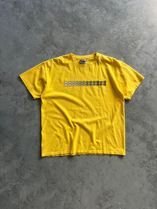 Vintage Light Yellow Nike Swoosh Shirt - L