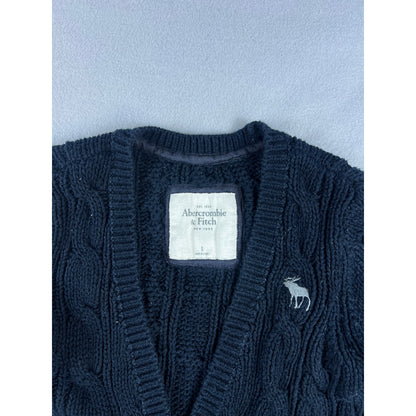 Abercrombie & Fitch Cable Knit Cardigan Youth - S
