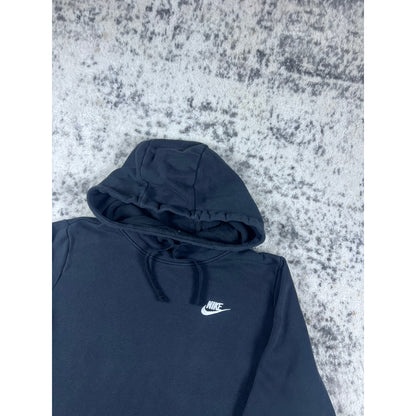 Black Nike Spellout Hoodie Mens - M