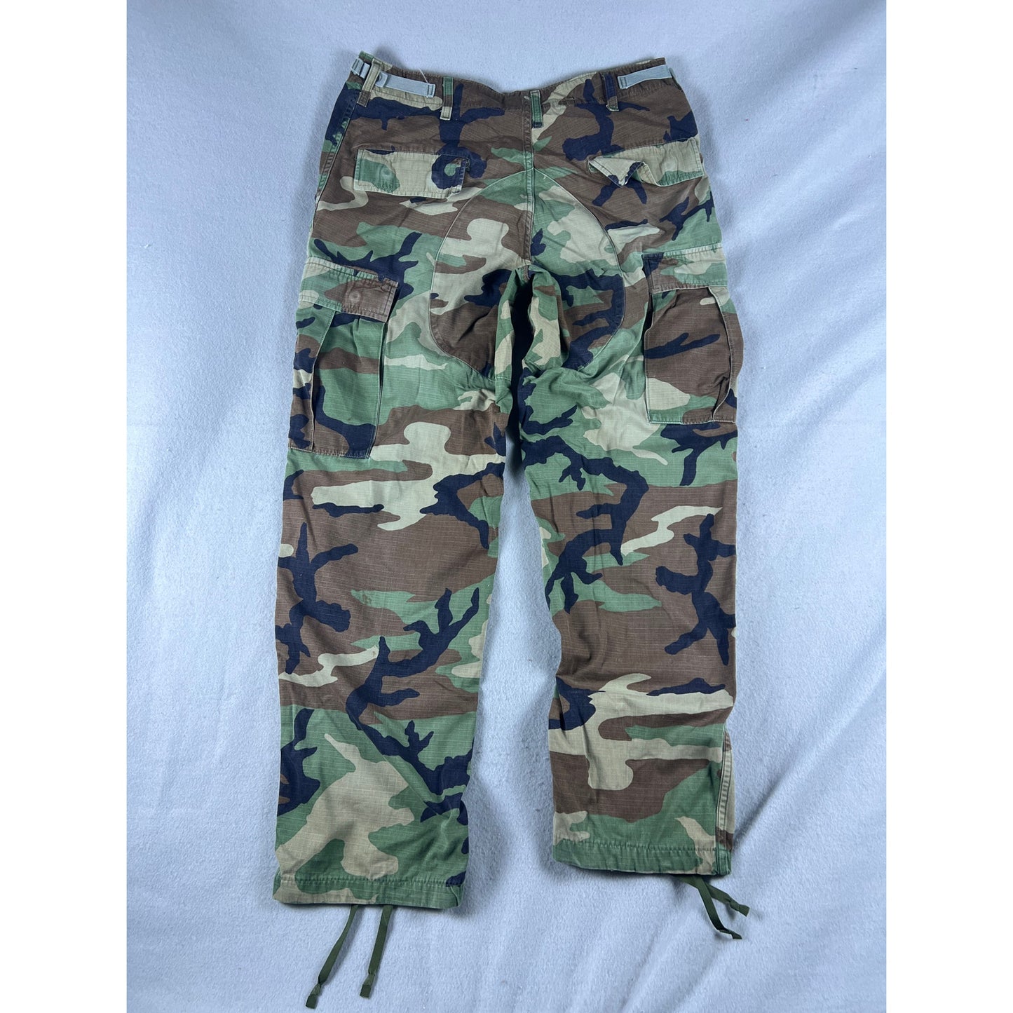 Vintage BDU Military Camo Ripstop Cargo Pants - 33x31