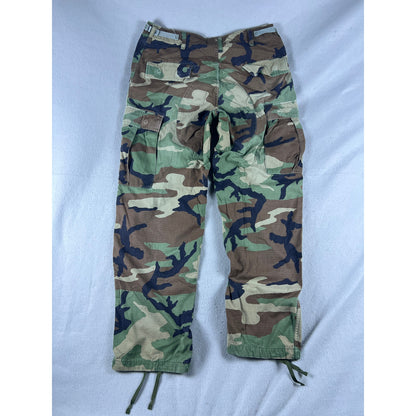Vintage BDU Military Camo Ripstop Cargo Pants - 33x31