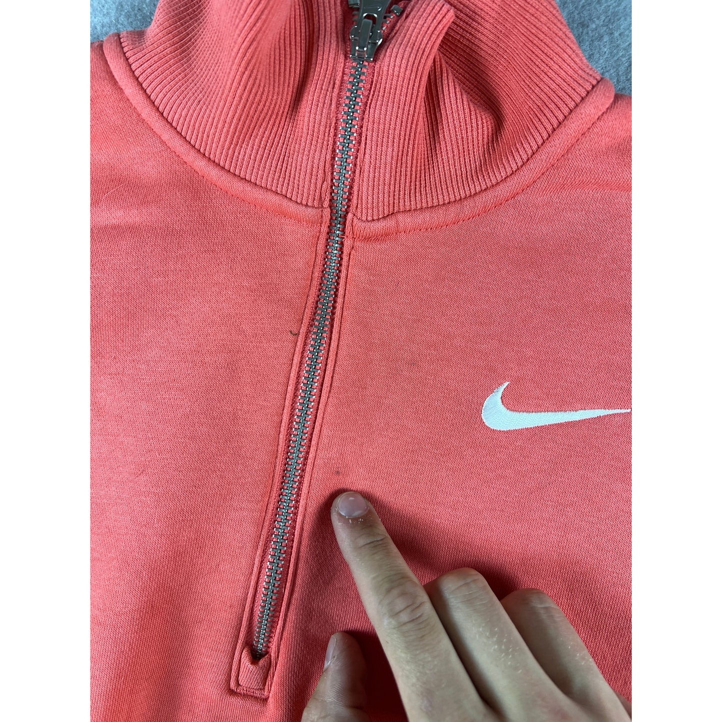 Nike NSW Phoenix Fleece 1/2-Zip Cropped Sweatshirt - XS