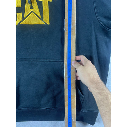 Caterpillar Spellout Hoodie Sweatshirt - XL