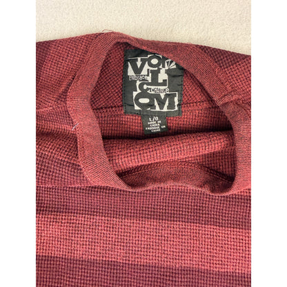 Volcom Waffle Knit Thermal Shirt - L