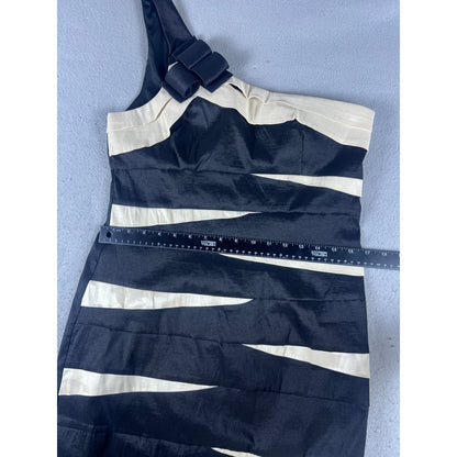Dressbarn One Shoulder Mini Cocktail Dress - 14