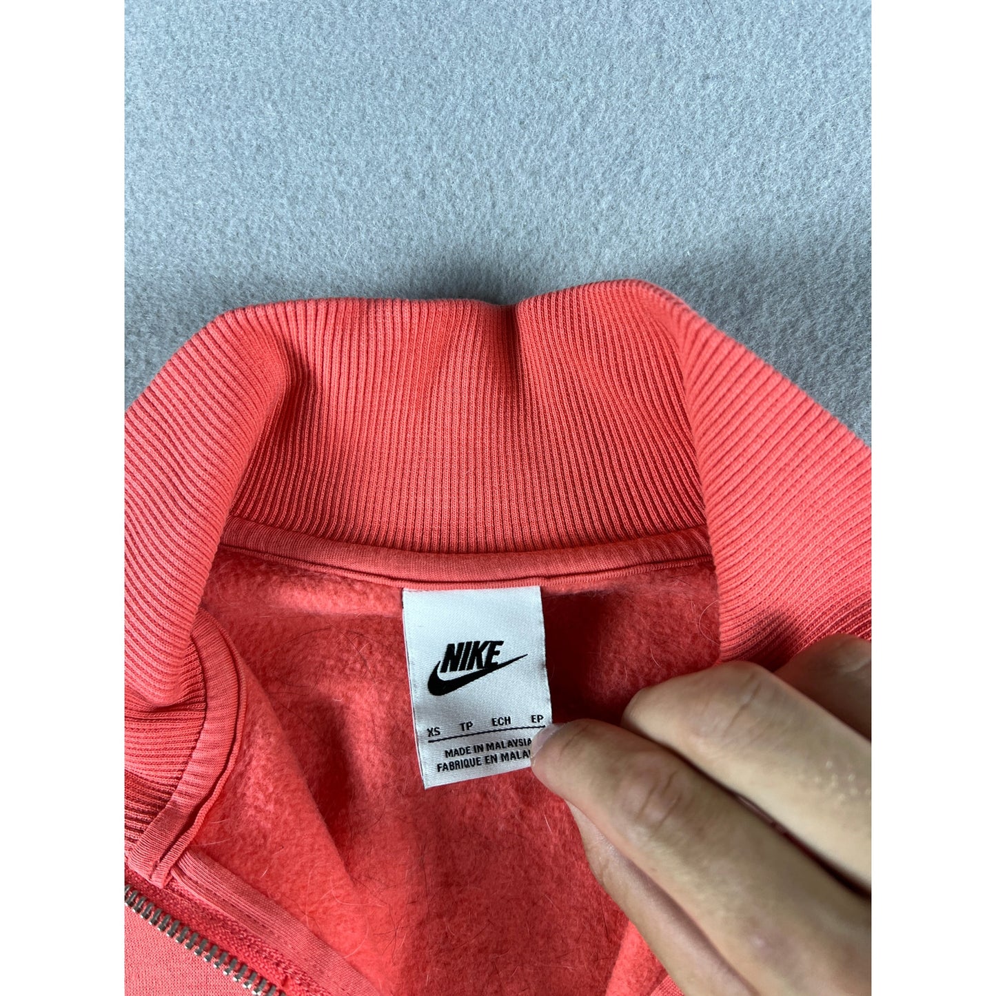 Nike NSW Phoenix Fleece 1/2-Zip Cropped Sweatshirt - XS