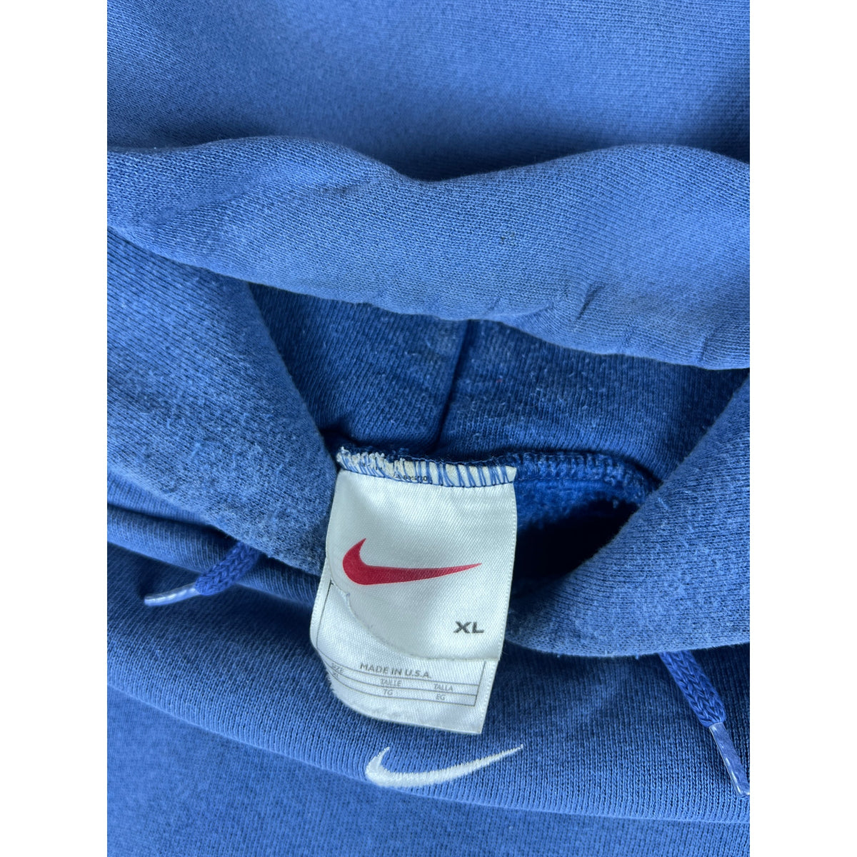 Vintage Y2K Nike Fleece Hoodie - XL