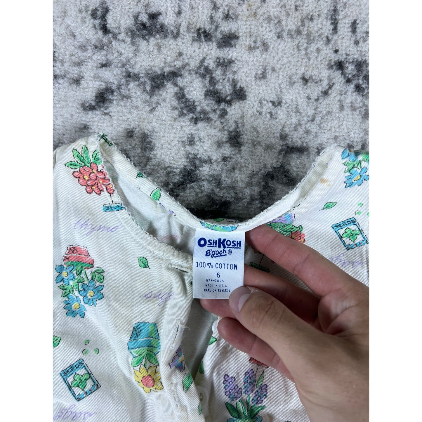 Vintage OshKosh B'Gosh Dress Girls - 6