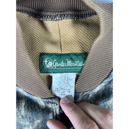 Vintage Gander Mountain Camo Bomber Jacket - 3XL