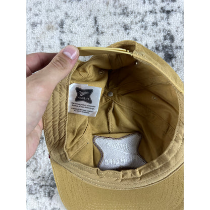 Vintage Tan Miller High Life Rope Hat