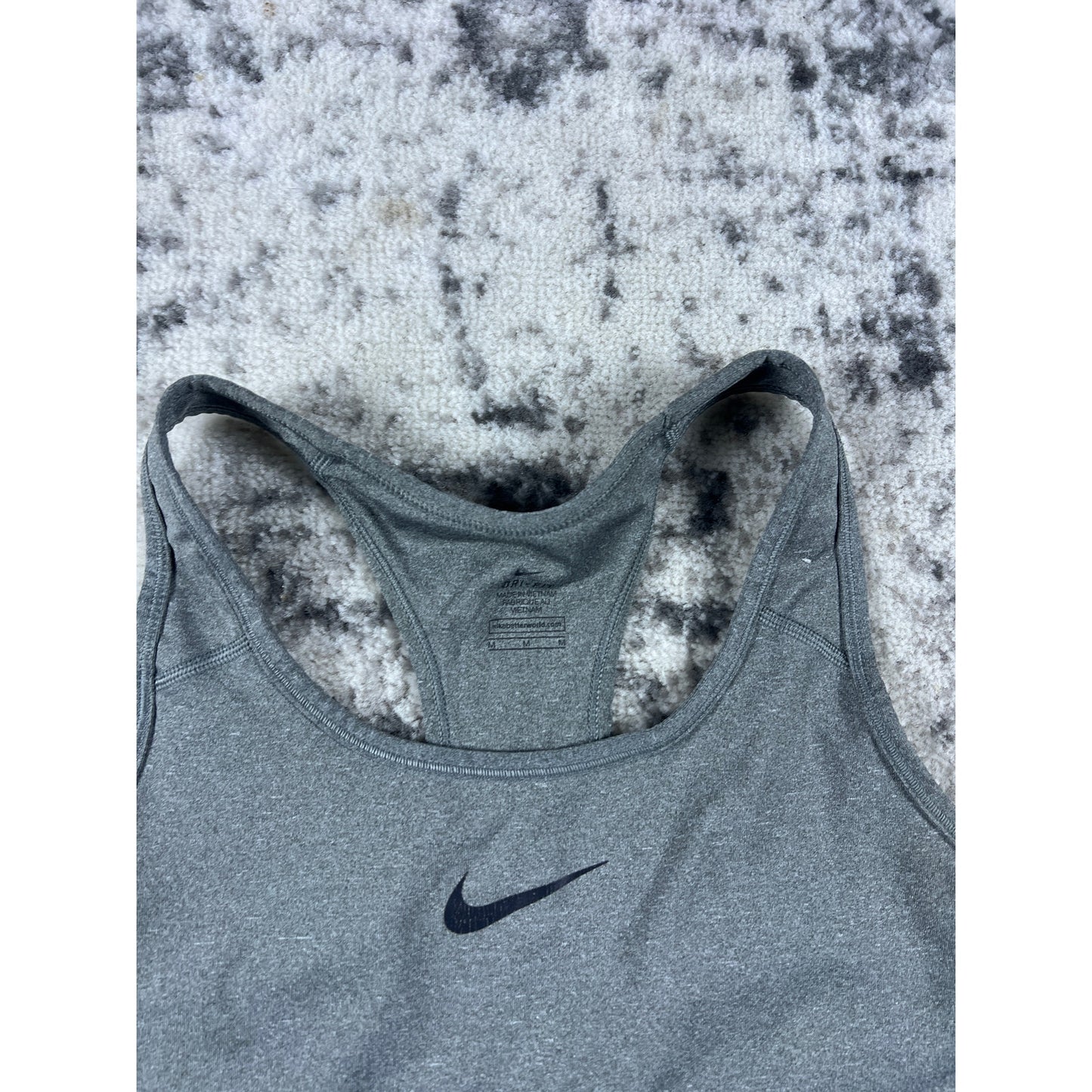 Y2k Grey Nike Sports Bra - M
