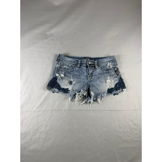 Silver Jeans Aiko Denim Shorts Womens - 29