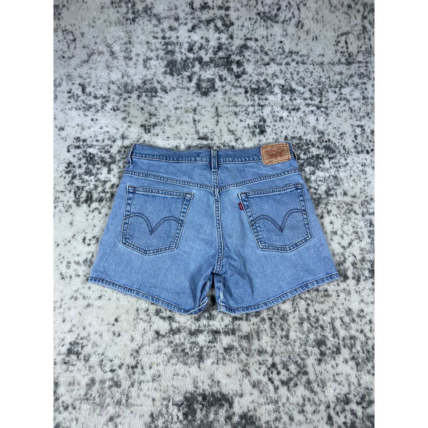 VTG Levi's 515 Women's Denim Shorts Size 8 Low Rise Blue Jean Shorts