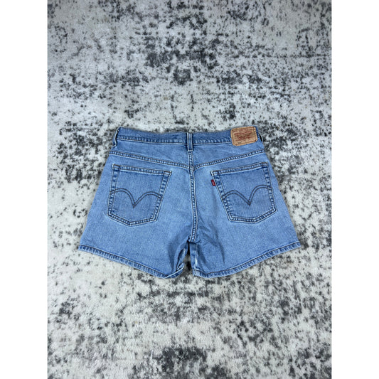 VTG Levi's 515 Women's Denim Shorts Size 8 Low Rise Blue Jean Shorts