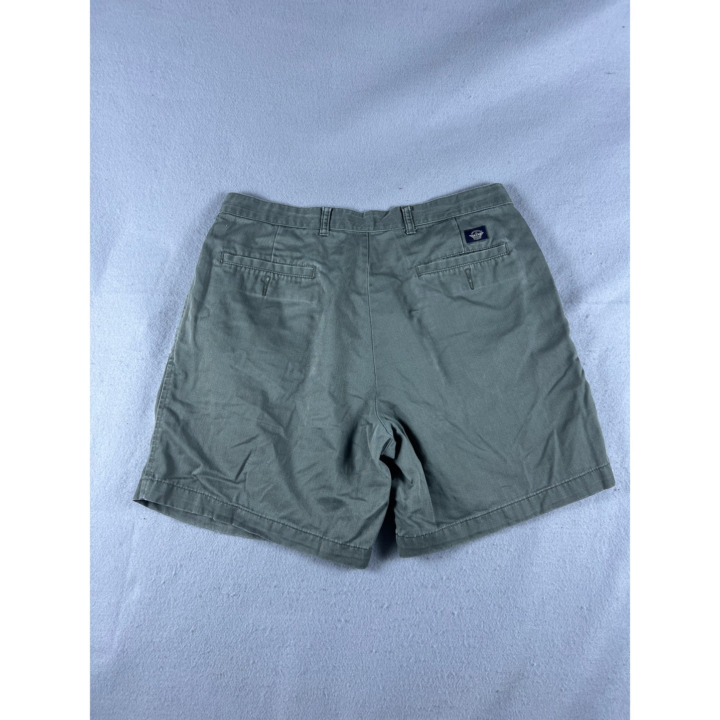 Vintage Dockers Pleated Twill Shorts - 34