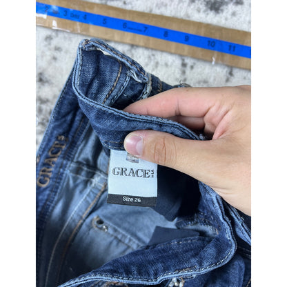 Y2k Denim Blue Grace in LA Bootcut Jeans - 26