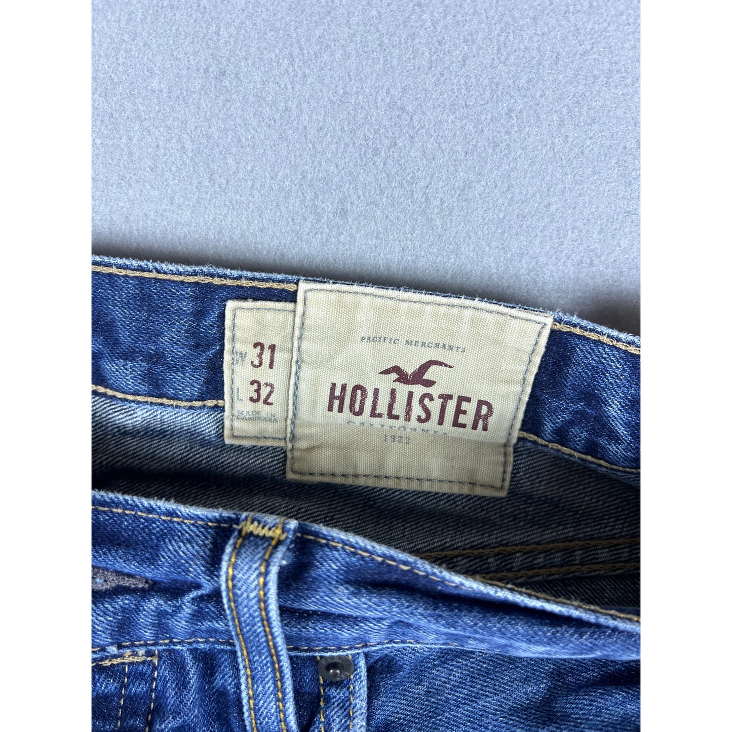 Y2K Hollister Bootcut Low Rise Jeans Mens - 31x32