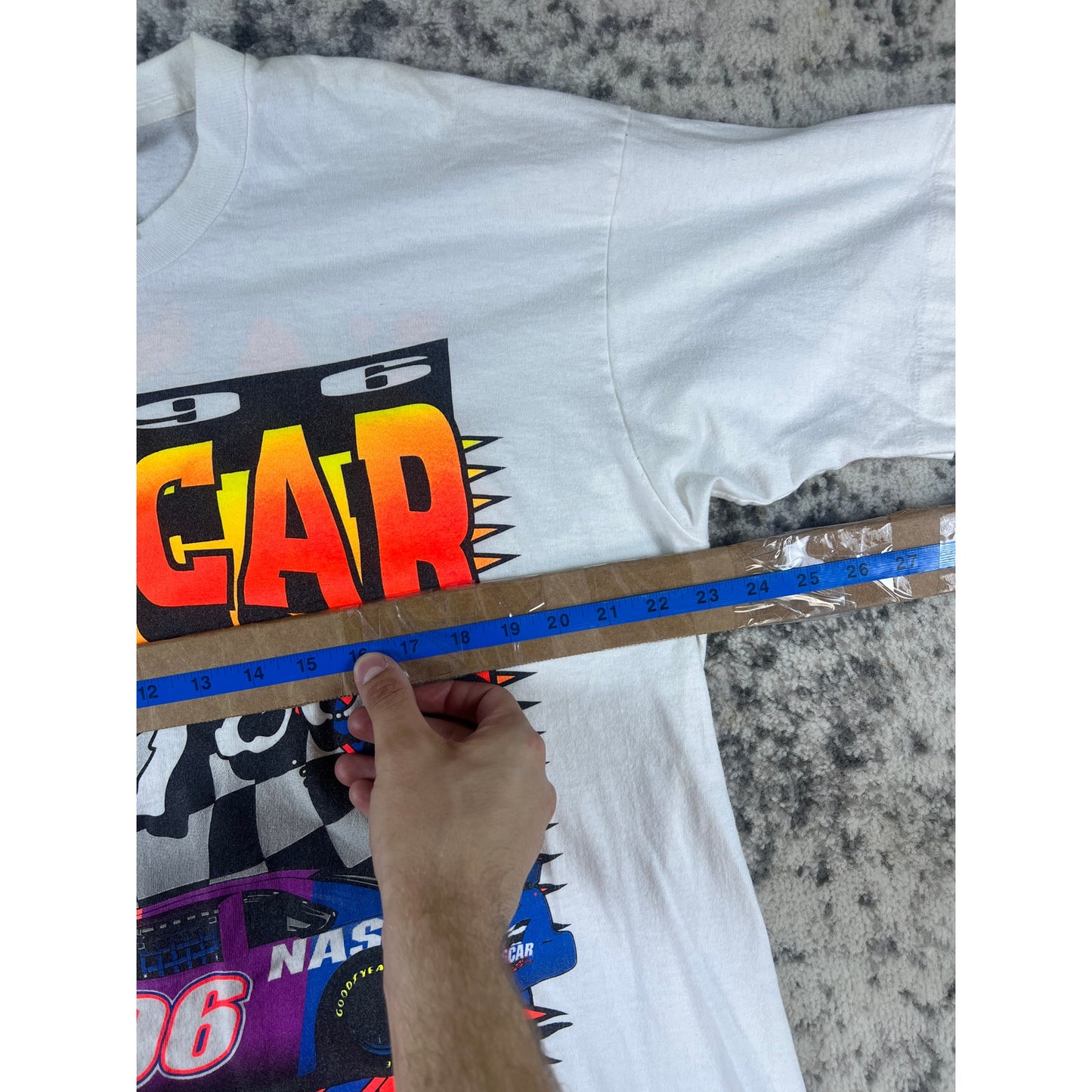 Vintage 1996 NASCAR Racing Tour T-Shirt - XL