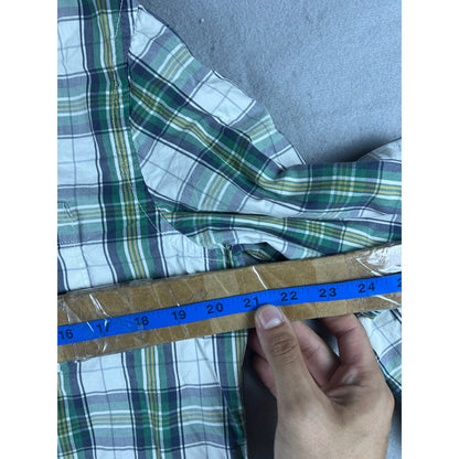 American Eagle Athletic Fit Plaid Shirt - L