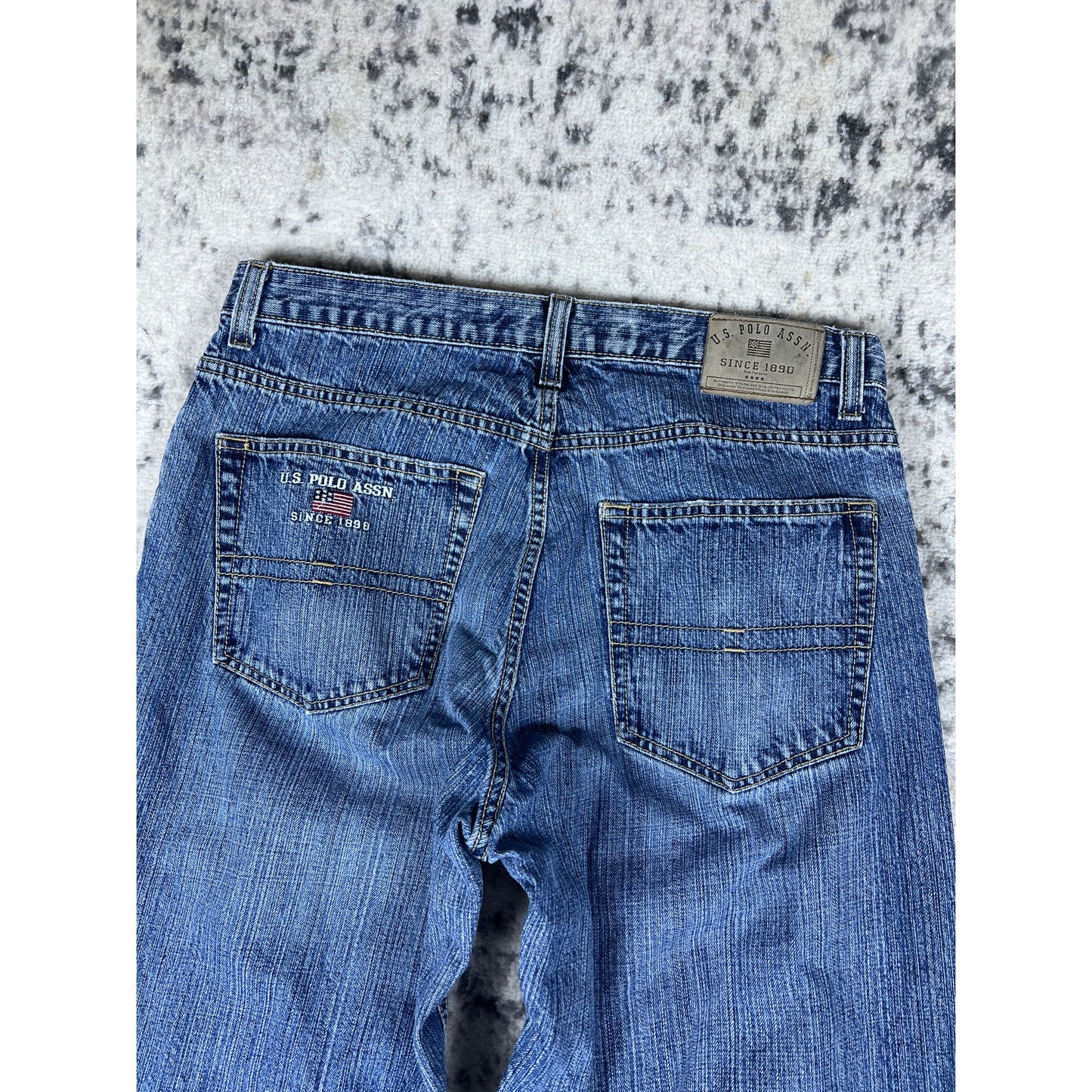 Vintage U.S. Polo Assn. Baggy Jeans - 34
