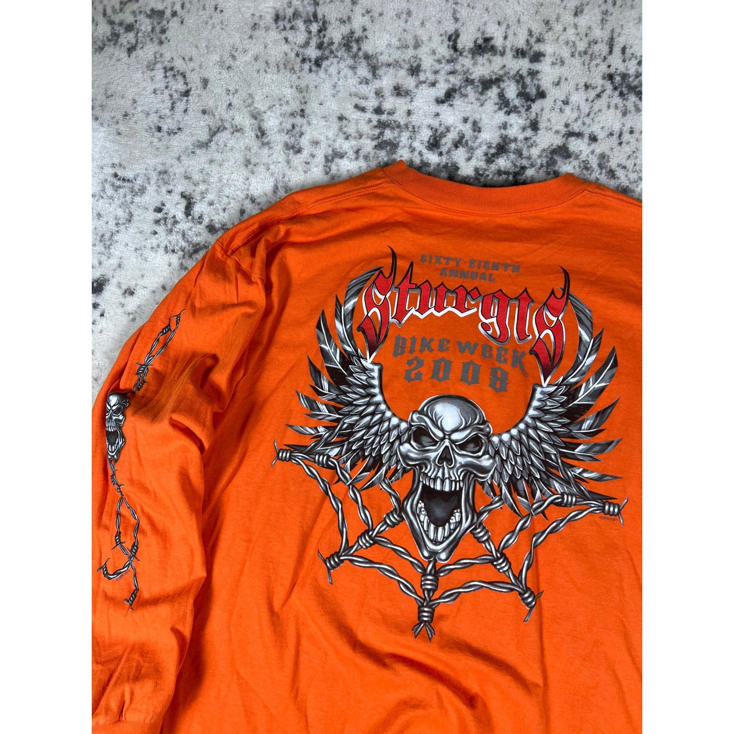 Vintage Sturgis Skull Graphic Tee - XXL