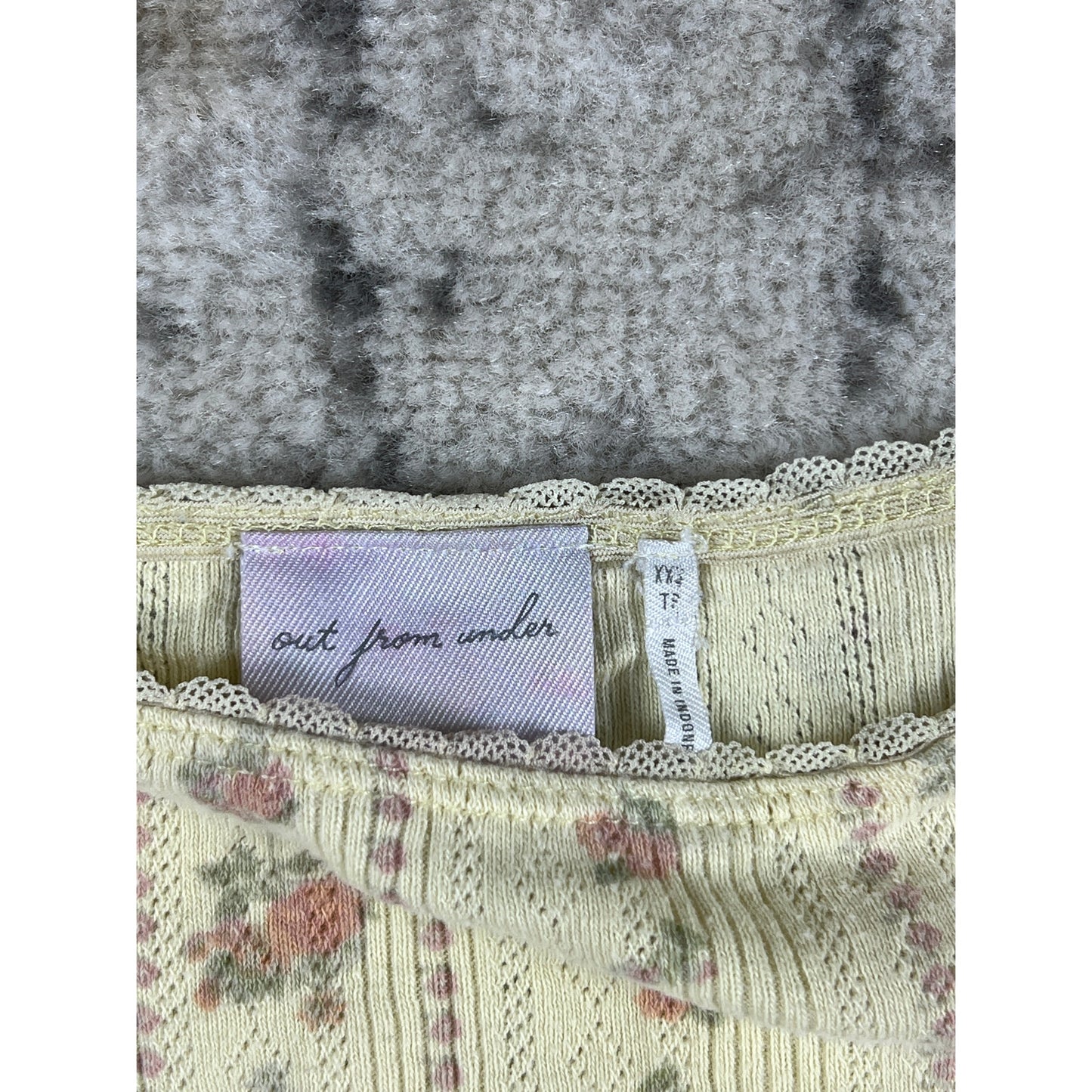 Out From Under Cropped Top - XXS