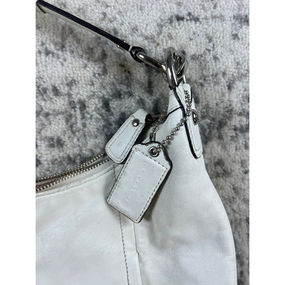 Vintage Coach Kristin White leather Hobo Bag
