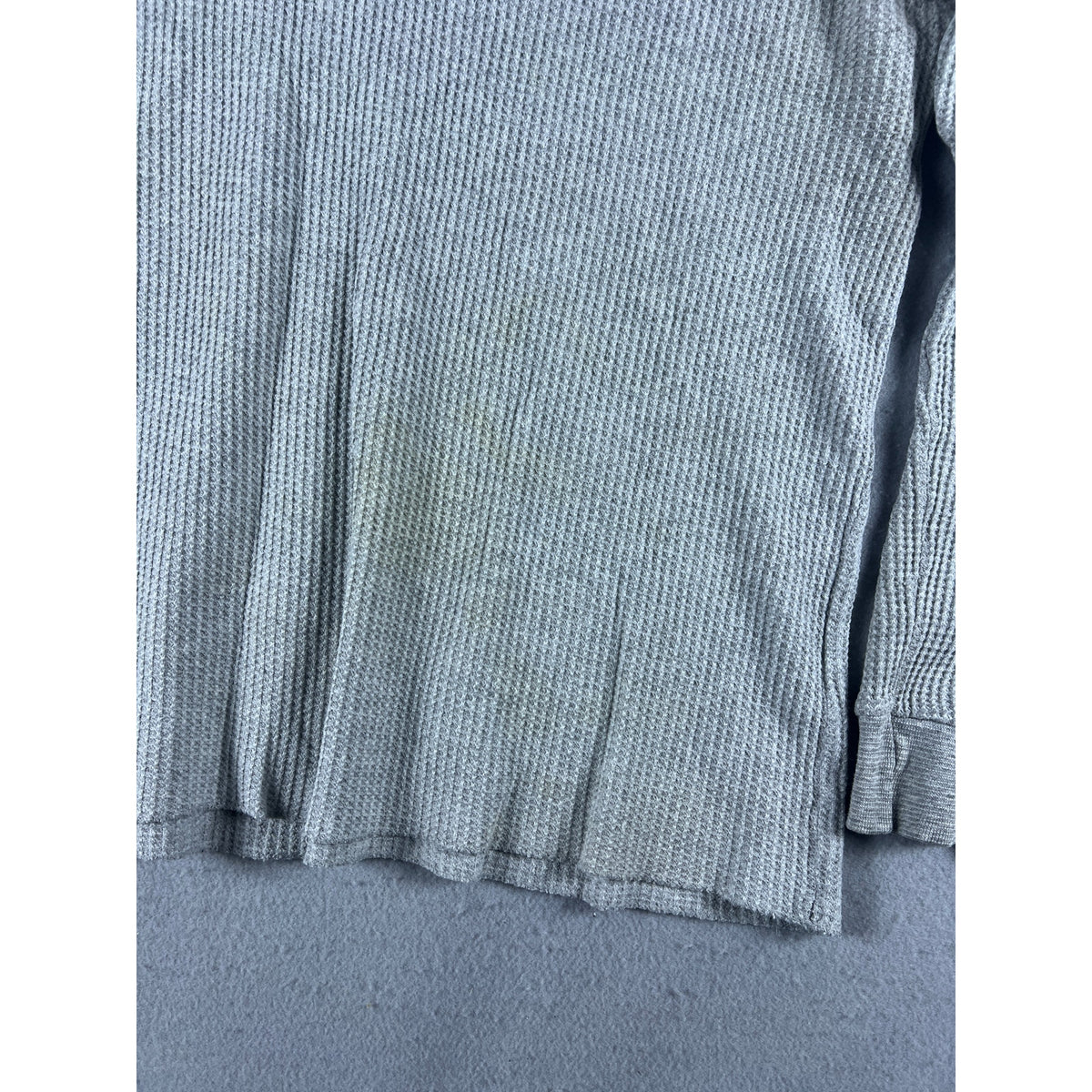 Fruit of the Loom Thermal Henley Shirt - L