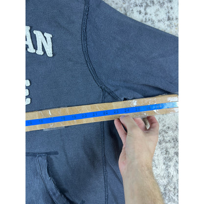 Vintage American Eagle Spellout Hoodie - L