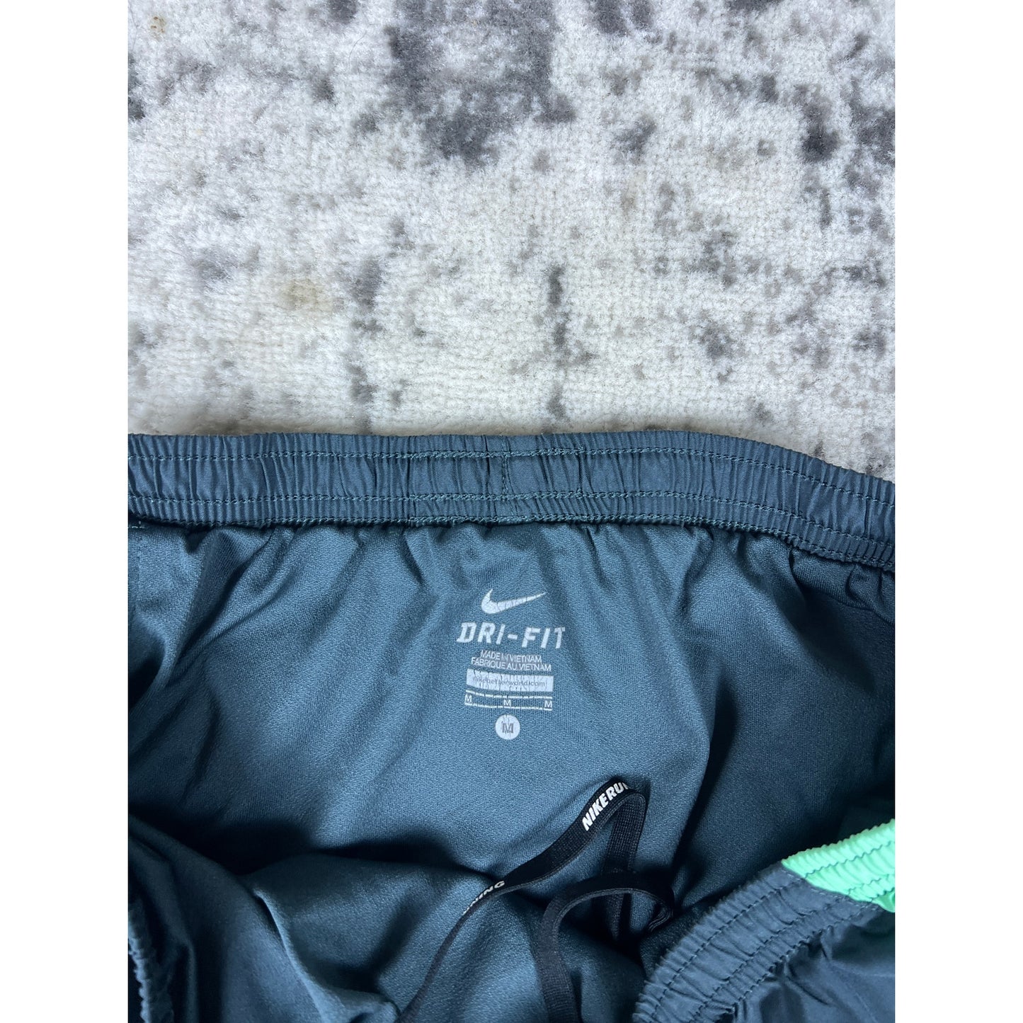 Teal Green Nike Swoosh Shorts - M